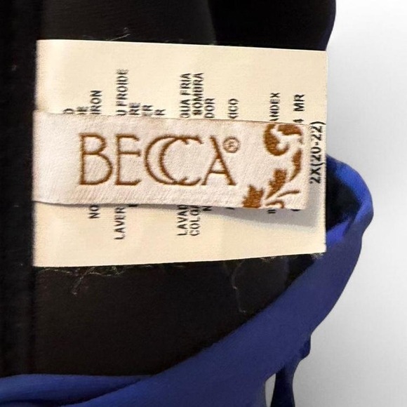 Becca Blue Bikini Top - Picture 5 of 9